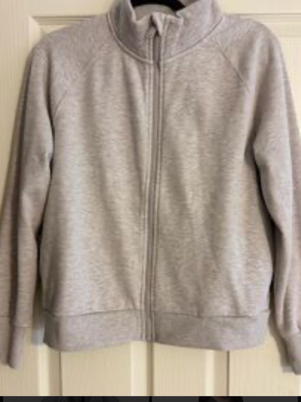 Mondetta Light Gray Full-Zip Jacket